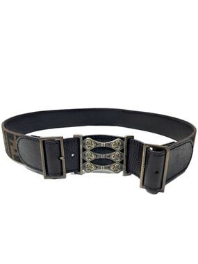 Rare Vintage Fendi Monogram Belt